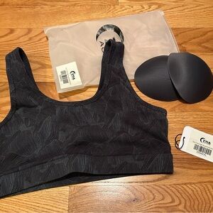 ZYIA Navy Dream Align Sports Bra